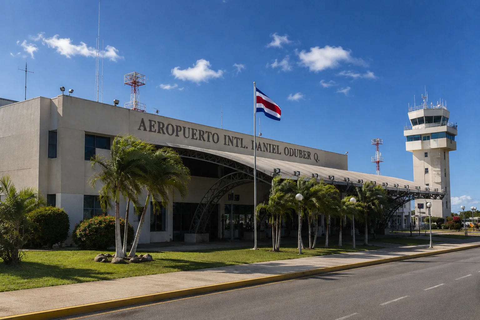 Daniel Oduber International Airport in Liberia