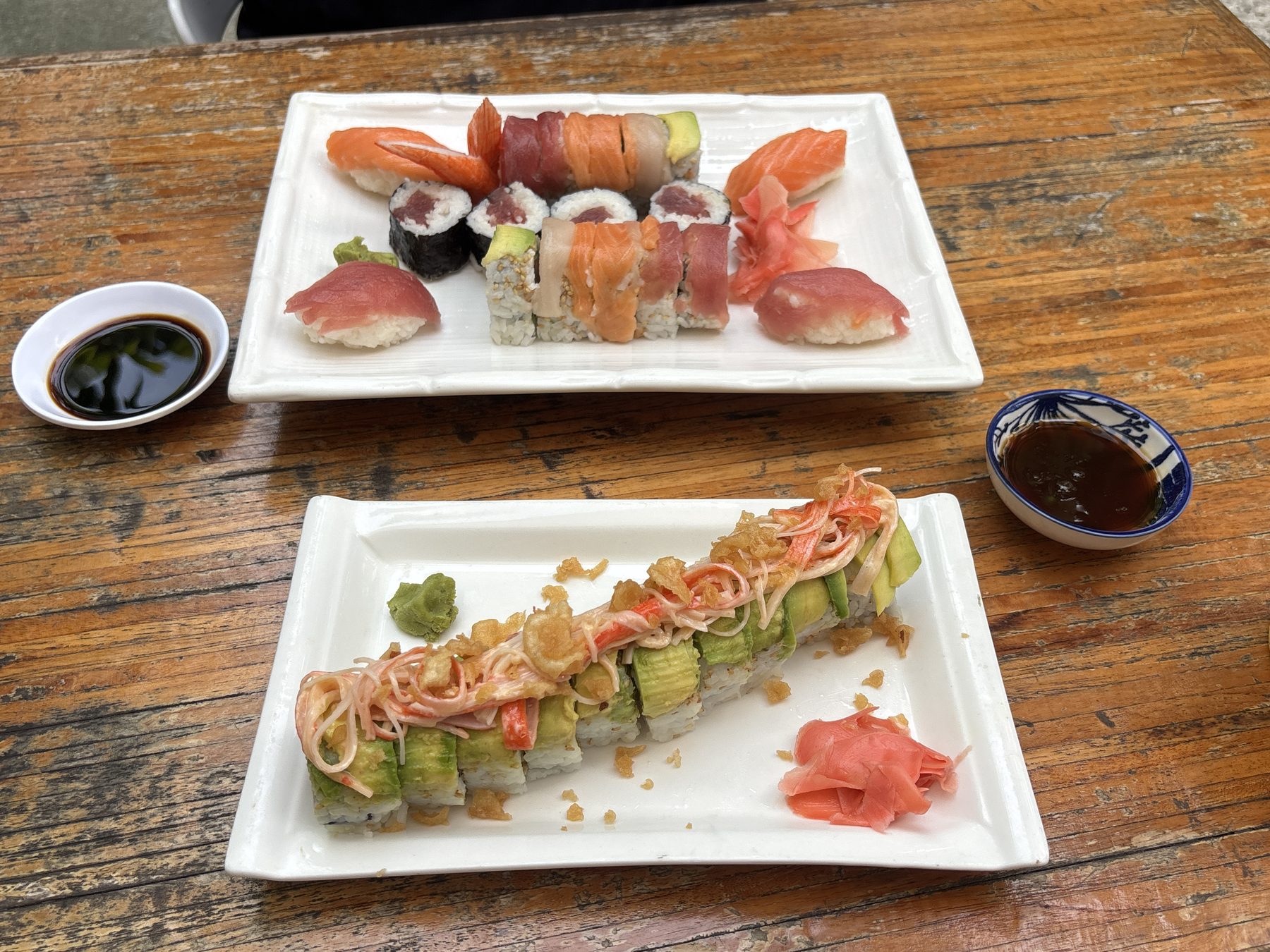 Sushi meal recommended by Judith in Tamarindo, Costa Rica